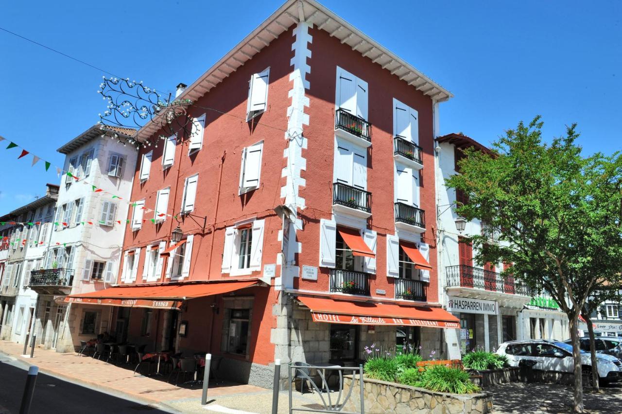 Hotel Les Tilleuls Hasparren Eksteriør billede
